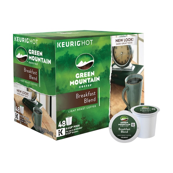 Keurig Keurig Green Mountain Coffee Breakfast Blend Coffee K-Cups 48 pk 5000356567 - main